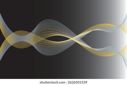 Fundo Abstract Music Frequency Waveform