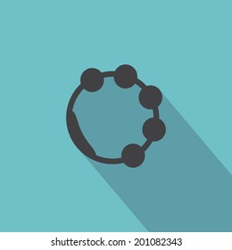 abstract music object on a special background