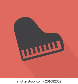 abstract music object on a special background