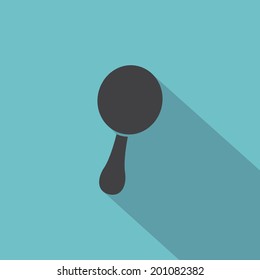 abstract music object on a special background