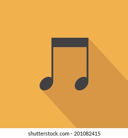 abstract music object on a special background