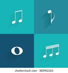 Abstract Music symbol