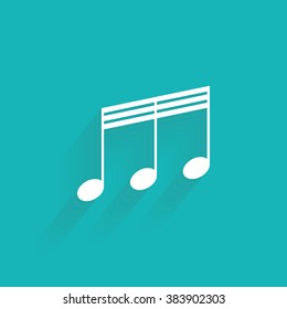 Abstract Music symbol