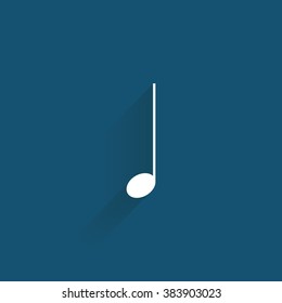 Abstract Music symbol