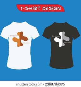 The Abstract music T-shirt Design 