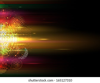 abstract music volume equalizer infinity computer  technology concept business background