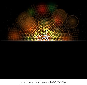 abstract music volume equalizer infinity computer  technology concept business background