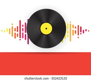 abstract music volume equalizer infinity computer  technology concept business background