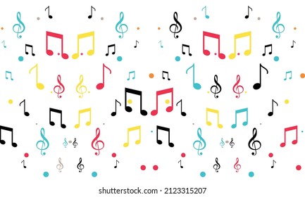 abstract music wallpaper. abstract colorful music background