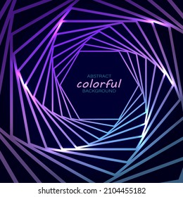 Abstract music wave element for design. Vector illustration of smooth motion dynamics. EPS 10.