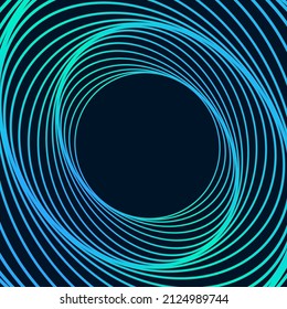 Abstract music wave element for design. Vector illustration of smooth motion dynamics. EPS 10.