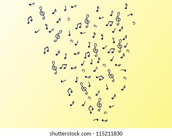 abstract musical background