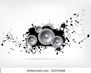 Abstract musical background