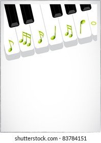 Abstract musical background