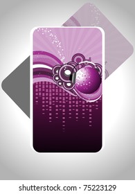 fondo de concepto musical abstracto, ilustración vectorial