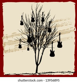 abstract musical theme