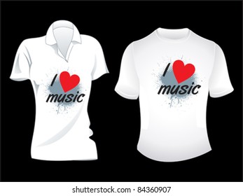 abstract musical tshirt design vector illustration