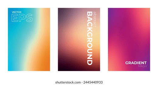 Abstract Muted Background with Blur Effect for Designs