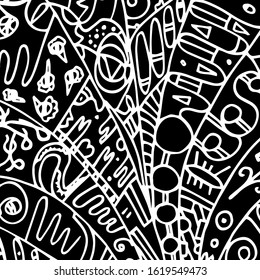 

Abstract mystical background on the theme of magic, fortune telling, occultism, prediction. Vector graphics.