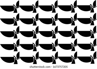 abstract mystical cup symbol patterns