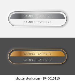 Abstract name list with sample text. Name tag, name card, list of names and contact details. Name banner labels.