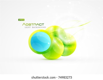 Abstract natural eps10 background