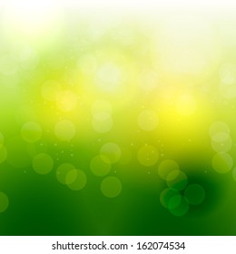 Abstract natural light background vector illustration