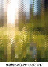 Abstract natural mosaic background