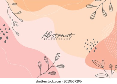 abstract natural organic background hand draw vector illustration eps 10