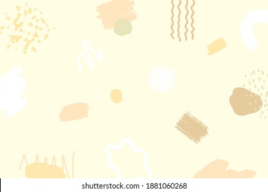 abstrakter, natürlicher Hintergrund; Doodles; gelber Hintergrund; brauner Hintergrund; beiger Hintergrund; Organische Formen