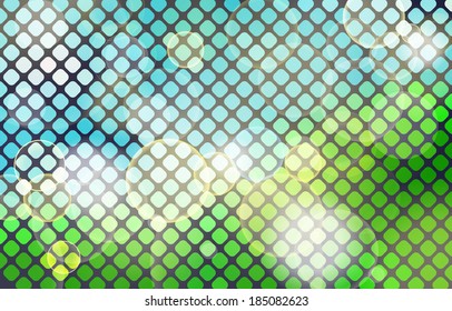 Abstract natural vector background horizontal mosaic
