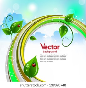 Abstract nature background