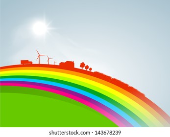 Abstract Nature Background.