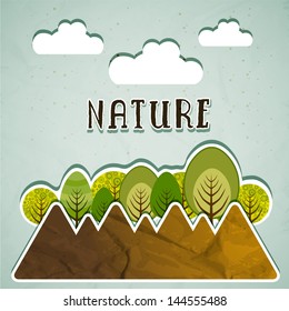 Abstract Nature background.
