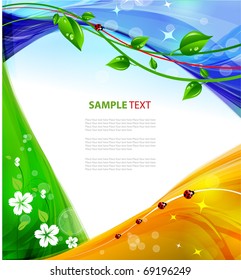 Abstract nature background