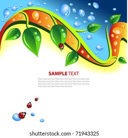 Abstract nature background