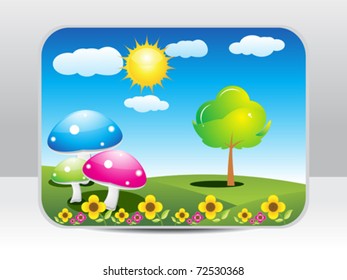 abstract  nature background