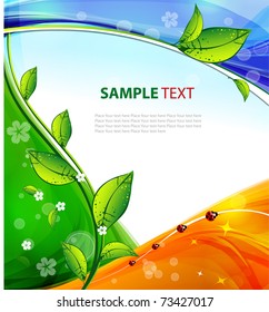 Abstract nature background