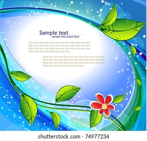 Abstract nature background