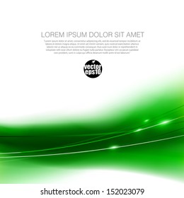 Abstract nature background and space for your text, Vector illustration