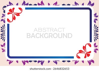 Abstract nature background with tree, leaves, and plant elements. Editable EPS vector template perfect for eco designs, environment projects, and creative natural-themed objects.