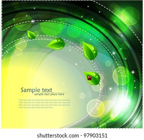 Resumo da natureza. Vetor
