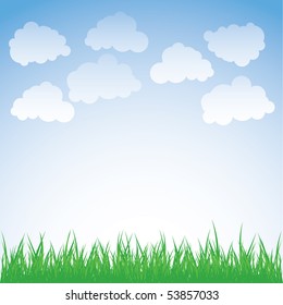 Abstract nature background. vector illustration