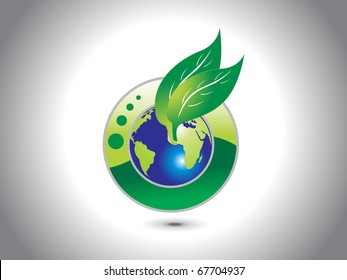 abstract nature background, vector illustration