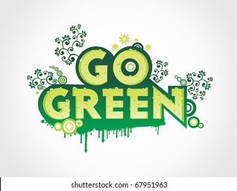 abstract nature background, vector illustration