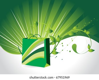 abstract nature background, vector illustration