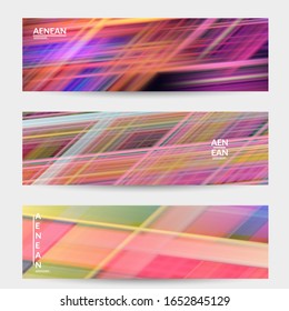 Abstract nature banner with speed moving fast bright blurred lines. Natural colors earth environmental background. Fluid motion gradient texture.