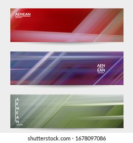 Abstract nature banner with speed moving fast bright blurred lines. Natural colors earth environmental background. Fluid motion gradient texture.
