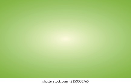 Abstract Nature Blurred Background. Green Gradient with Sunlight Backdrop. Vector Illustration. Ecology Concept for Banner or Poster