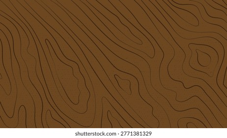 Abstract Nature Brown Wood Texture Background Illustration. Vector Illustration